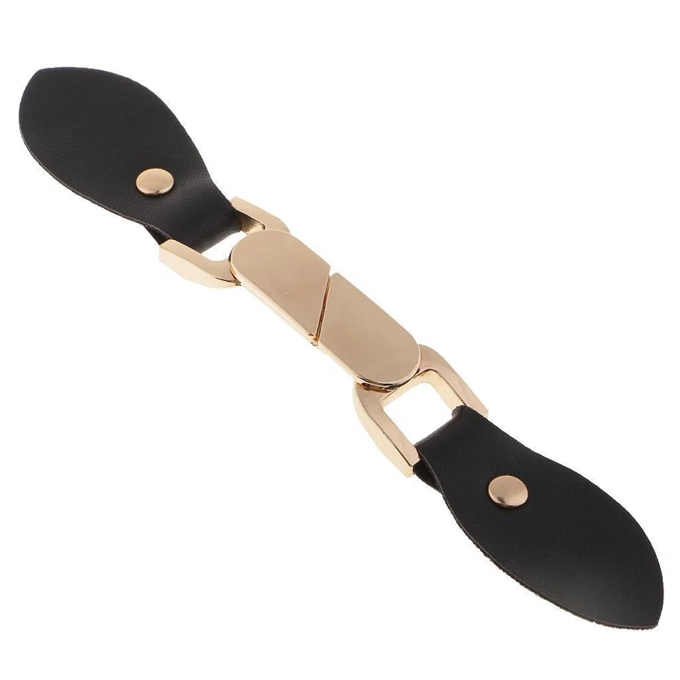 Set PU Leather  Clasp With Metal Buckles For Clothing  Decoration - Image 1 of 1