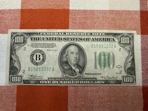 100 dollar bill 1934A - Picture 1 of 2