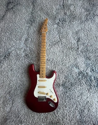 Samick DS-410, Red , electric guitar, stratocaster, made in 1994 - Image 1 of 3