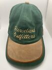 Vintage Pierceland Outfitters Green Tan Hat Cap Outdoors Camping Adventure