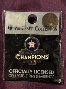 2017 World Series Champion Houston Astros Lapel Pin Gold Logo - Picture 1 of 2