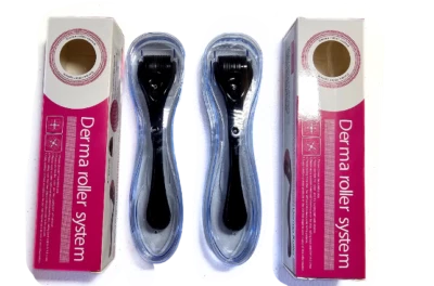 Rodillo Derma Barba Para Pérdida De Cabello Crecimiento Barba 0.50MM Titanio Derma Rodillo Micro Foto 1 de 2
