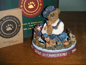 Boyds Bears 2004~LE CHOO-CHOO MCBEAR...25 JAHRE UND IMMER NOCH TUCKERN~STYLE #227814 - Bild 1 von 12