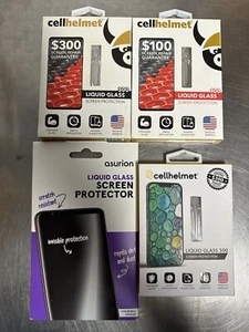249 Stück! Asurion CellHelmet Flüssigglas Displayschutzfolie für Mobilgeräte - Bild 1 von 6