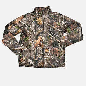 Ridge Hunter Camouflage Full Zip Hunting Sweatshirt Size Medium - Picture 1 of 4