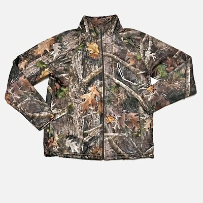 Ridge Hunter Camouflage Full Zip Hunting Sweatshirt Size Medium - Image 1 of 4