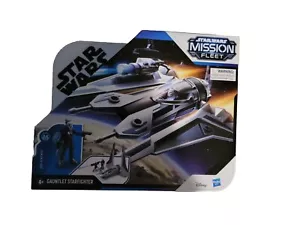 Figura de acción y vehículo de caza estelar Star Wars Mission Floet Bo-Katan Guantelete Starfighter - Imagen 1 de 2
