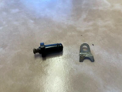 Lot 177-7, 1984 Honda ATC70 Neutral Switch Switch Contact, Mounting Clip - Image 1 of 2