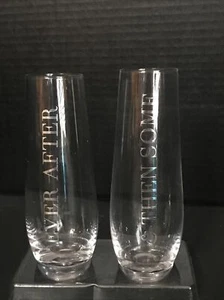 stemless 12Oz. champagne wedding Toasting Glasses - Picture 1 of 6