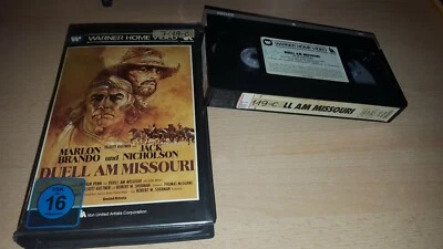 Duell am Missouri - Marlon Brando - Jack Nicholson - Warner Home Verleihtape VHS - Bild 1 von 2