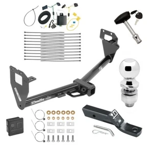 Enganche de remolque para Jeep Renegade 15-23 paquete de lujo cableado bola y bloqueo de 2" - Imagen 1 de 12