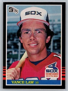 1985 Donruss Baseball Card #122 Vance Law NM-MT - Picture 1 of 2