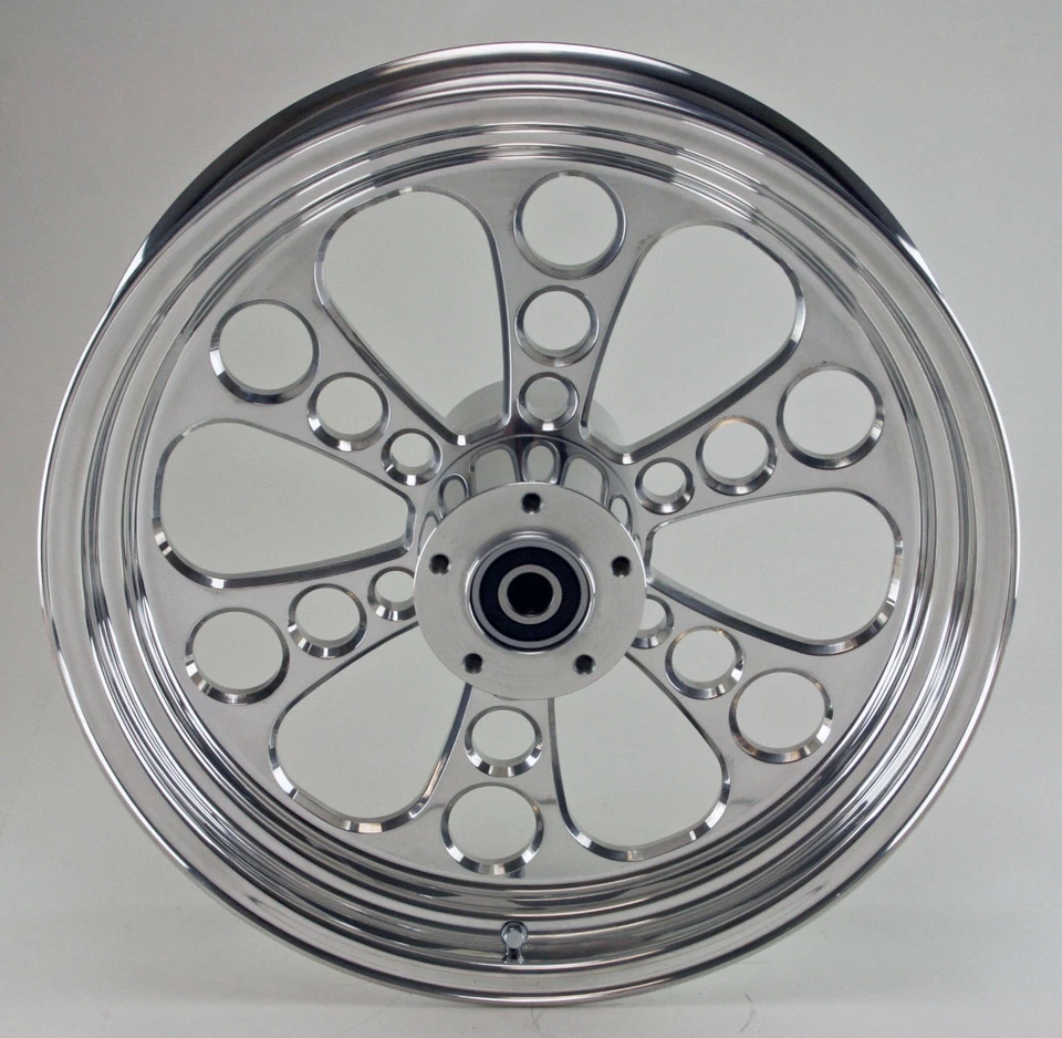 RUEDA BILLET TRASERA KOOL KAT 18" HARLEY ELECTRA GLIDE ROAD KING STREET 00-07 Foto 1 de 1