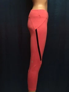 90DEGREE BY REFLEX H. NEON ORANGE/BLACK YOGA LEGGING Sz XS MSRP $89.00 - Picture 1 of 11