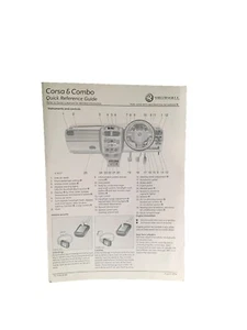 Vauxhall Corsa/Combo Quick Reference Guide 2004 (4 Paged Card ) Low Price ! - Picture 1 of 4