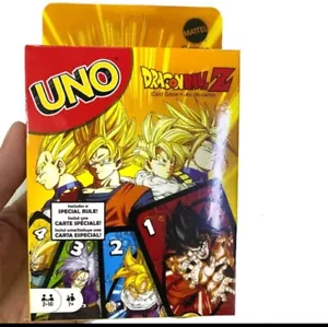 NEW - Mattel UNO Dragon Ball Z Edition Card Game-2022 - Picture 1 of 1