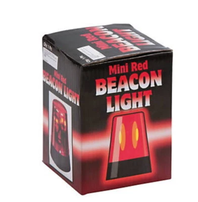 48 Hallowen 4" RED POLICE BEACON PARTY LIGHT Party Lighting DJ Dance Bulk USA - Image 1 of 2
