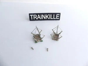 MARKLIN 2 PANTOGRAPHS + INSULATORS FOR LOCOMOTIVE CCS 800 / CCS800 - Picture 1 of 3