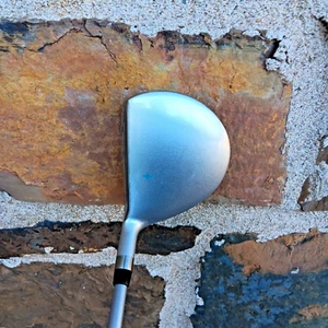 RH Tour Edge LADY EDGE Offset 3 Wood 18° Graphite Shaft - Aqua Silver Colors - Picture 1 of 6