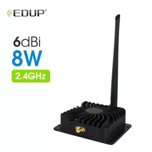 8W 2.4GHz Wifi Wireless Broadband Amplifier Router Power range Signal Booster - Foto 1 di 7