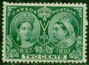 CANADA–1897 – 2¢ JUBILEE –VF** - Bild 1 von 2