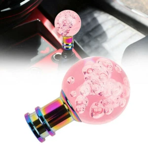 Accessory Crystal Bubble Style Car Manual Gear Shifter Knob Accessory For Women - Picture 1 of 7