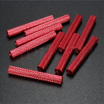 1pc M3 Aluminum Alloy 6061 Multi Color Knurled Standoff  10 15 20 25 30 35 40mm - Image 1 of 4