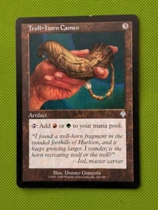 MTG Invasion Uncommon TROLL-HORN CAMEO SP - Picture 1 of 1