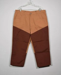 Walls Brown Canvas Briar Brush Guard Hunting Pants Sz 40R - Picture 1 of 3