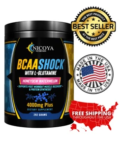 BCAA Amino Energy Post Workout Powder Fast Muscle Recovery - Honeydew Watermelon - Picture 1 of 12
