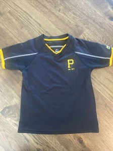MLB Majestic Pittsburg Pirates Kids Jersey Size 6X/7 - 030 - Picture 1 of 7