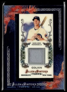 2011 Topps Allen & Ginter Relics Tyler Colvin Jersey 1 color Chicago Cubs - Picture 1 of 2