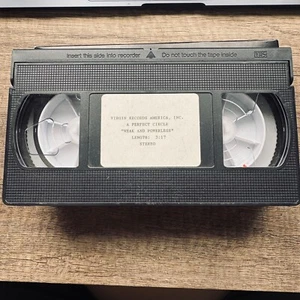 A Perfect Circle Weak And Powerless VHS Promo RARE 2003 3:17 Virgin Records - Picture 1 of 3