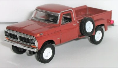 1/64 1972 FORD F-100 CUSTOM 4X4 / Hood & Door Open / Pickup Truck FREE SHIPPING - Image 1 of 4