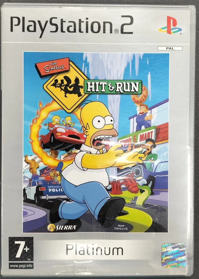 The Simpsons: Hit & Run (PS2, 2003) - Image 1 of 1