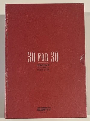 ESPN 30 for 30 Collection Season II Volume I DVDs Films 1-15 + Bonus Disc Sealed - Image 1 of 4