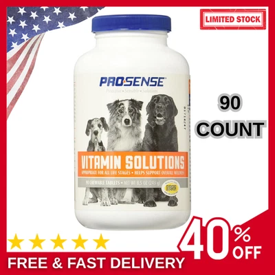 Dog Multi Vitamins For All Life Stages Health Care Chewable Tablets 90 COUNTRY.. - Image 1 of 4