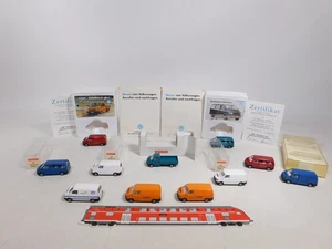 DD884-0,5# 11x Wiking H0 1:87 VW T4: 295 Kastenwagen+296+297+Wiengas etc NEUW - Bild 1 von 5