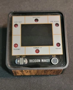 Vintage Entscheider Schreibtisch elektronisch getestet funktioniert fragen warum nicht nie Spielzeug Neuheit - Bild 1 von 14
