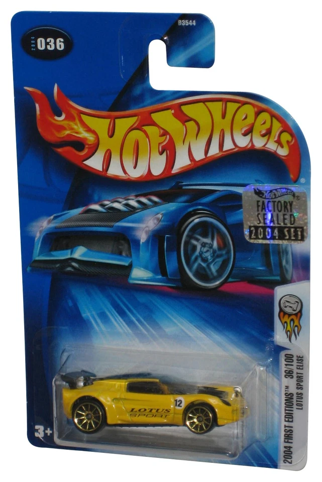 Hot Wheels 2004 Primo Edizioni 36/100 (2004) Giallo Lotus Sport Elise Toy Auto # - Immagine 1 di 1