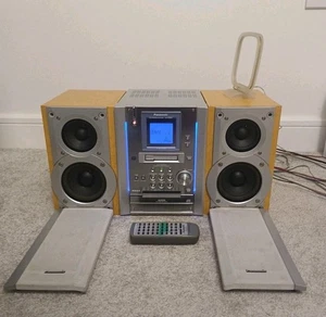 Panasonic SA-PM25 CD, Kassette, Tuner, Stereoanlage & Lautsprecher Aux Hifi Fm Am - Bild 1 von 22