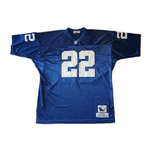 Jersey Emmitt E Smith Dallas Cowboys Size 54 Authentic Vintage Mitchell & Ness - Picture 1 of 11