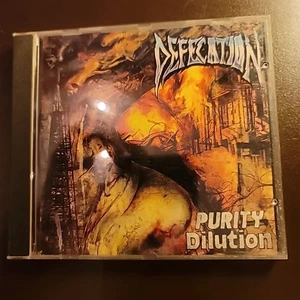 DEFECATION Purity Dilution CD RARE EARLY PRESS 1992 Nuclear Blast NBA RED 6050-2 - Bild 1 von 4