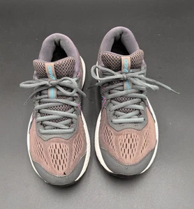 Asics womens Gel-Contend, pink,gray,blue, Size 6 1/2, sneaker, shoes,running - Picture 1 of 11