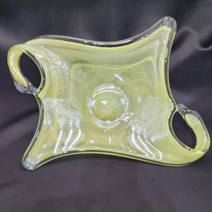 Hand Blown Glass Dish - Picture 1 of 10