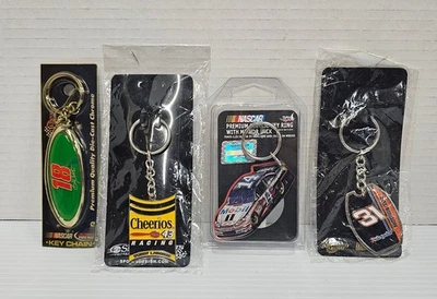 NASCAR Keychain Lot Cingular Mobil 1 Cheerios Jeff Burton Bobby Labonte - Image 1 of 4