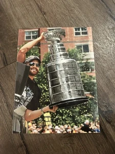 Foto 8 x 11 Foto Pinup TIM THOMAS Hockey NHL STANLEY CUP BOSTON BRUINS - Bild 1 von 1