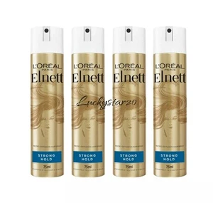 4 x 75ml Loreal Elnett Extra Strength Hairspray Strong Hold Travel Size  - Picture 1 of 3