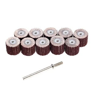 10mm~20mm Sanding Abrasive Sandpaper Flap Wheel 80Grit - 600Grit For Rotary Tool - Picture 1 of 19