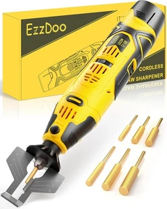 Electric Cordless Chainsaw Sharpener Kit - Portable 12V Chain Saw Sharpener T... - Picture 1 of 7
